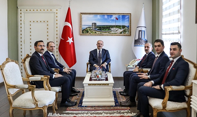 Ayvacık Kaymakamı ve Cumhuriyet savcılarından Vali Toraman’a ziyaret