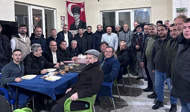 Bahadırlı Köyü'nde kış pilavı etkinliği