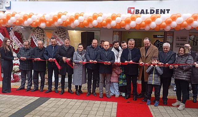 Baldent Ağız ve Diş Sağlığı Merkezi Çan'da hizmete açıldı