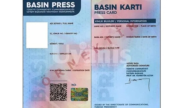 Basın Kartı Yönetmeliğinde Değişiklik Yapıldı