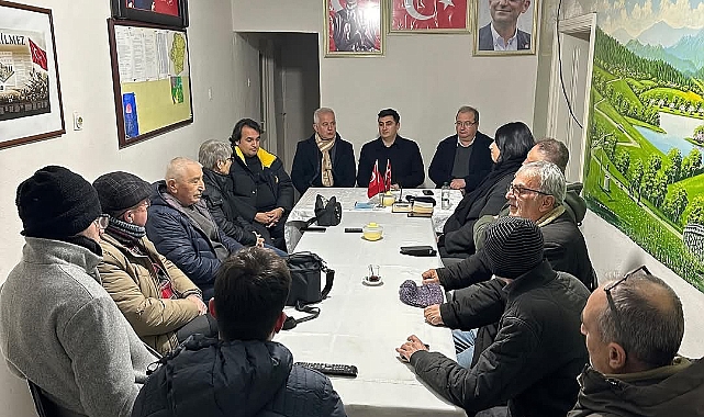 Başkan Gürbüz: "Lapseki İlçe Başkanlığımızı ziyaret ettik, çözüm önerilerimizi paylaştık"