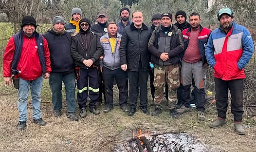 Başkan Öztürk'ten çiftçilere ziyaret