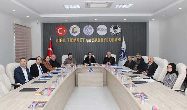 Biga TSO’da sektörel sorunları ve çözüm önerilerini görüştü