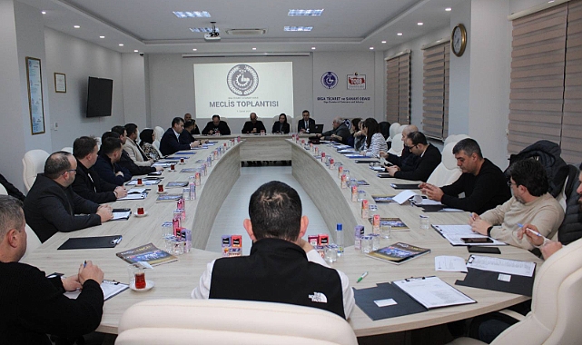 Biga TSO Şubat ayı Olağan Meclis Toplantısı gerçekleştirildi