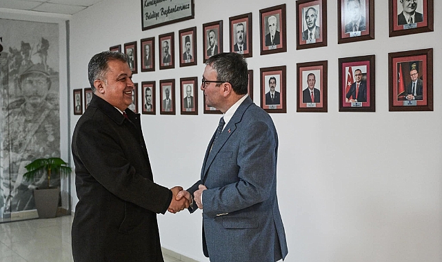 Çan Belediye Başkanı Harun Arslan'dan Biga ziyareti