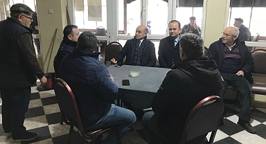 Çan Kaymakamı Dr. Emre Nebioğlu, köy ziyaretleri gerçekleştirdi