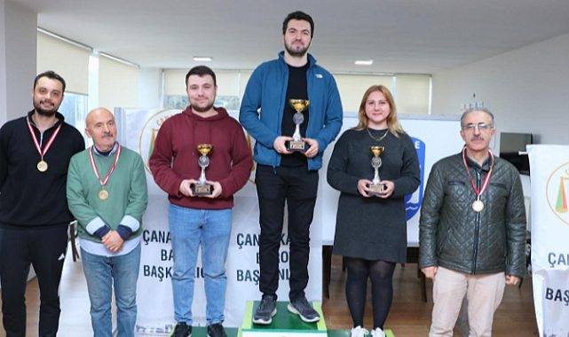 Çanakkale Barosu Satranç Turnuvası’nda Şampiyon Belli Oldu!