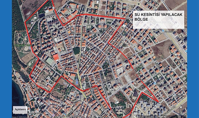 Çanakkale Belediyesi’nden su kesintisi uyarısı