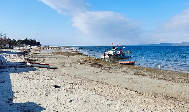 Çanakkale'de Deniz 10 Metre Çekildi. Deniz Çekilmesi Deprem Habercisi Mi?