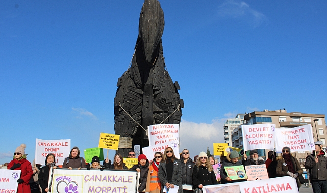 Çanakkale'de Hayvan Hakları Savunucuları Necla Teyze İçin Toplandı!