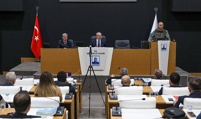 Çanakkale’de İl Hayvanları Koruma Kurulu Toplantısı gerçekleştirildi