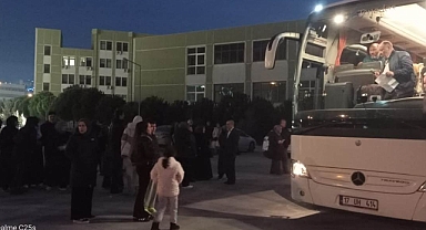 Çanakkale’de umreciler uğurlandı