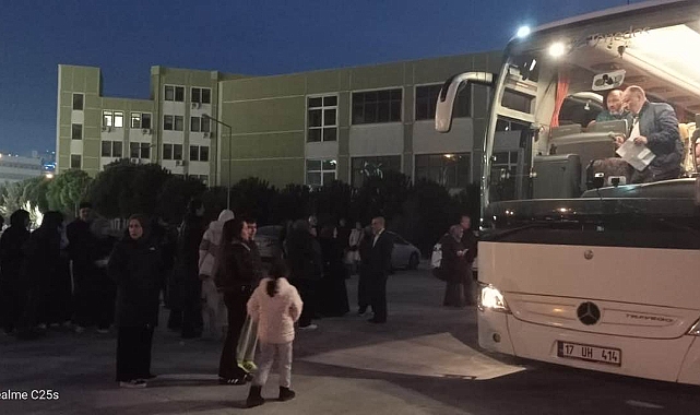 Çanakkale’de umreciler uğurlandı