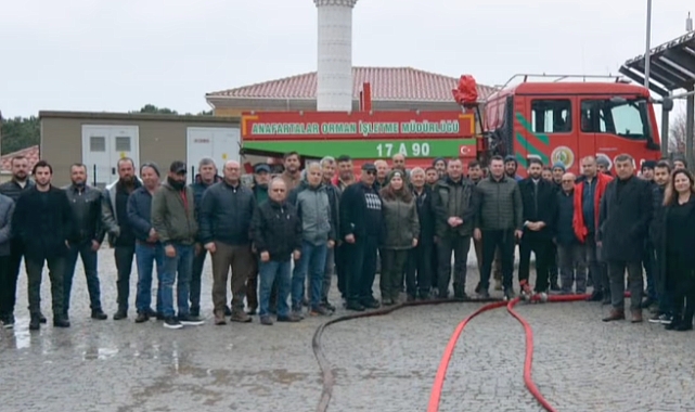 Çanakkale’de Yangın Gönüllüsü Eğitimi Verildi
