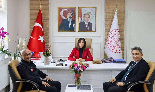 Çanakkale İl Millî Eğitim Müdürü Mine Hayta'ya Ziyaret