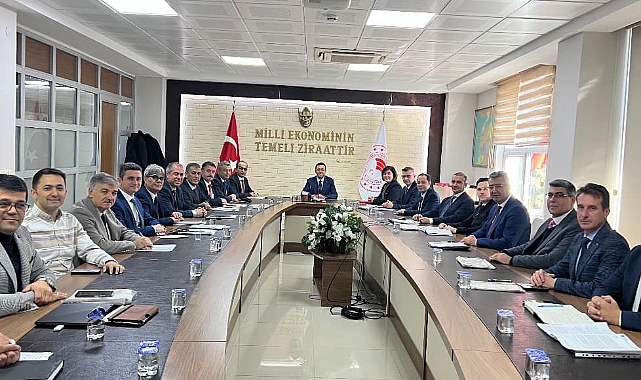 Çanakkale İl Tarım ve Orman Müdürlüğü'nde Değerlendirme Toplantısı