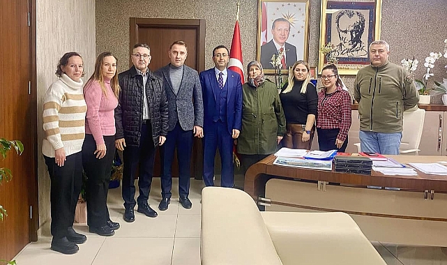 Çanakkale Şehit ve Gaziler Derneği’nden İl Tarım ve Orman Müdürüne ziyaret
