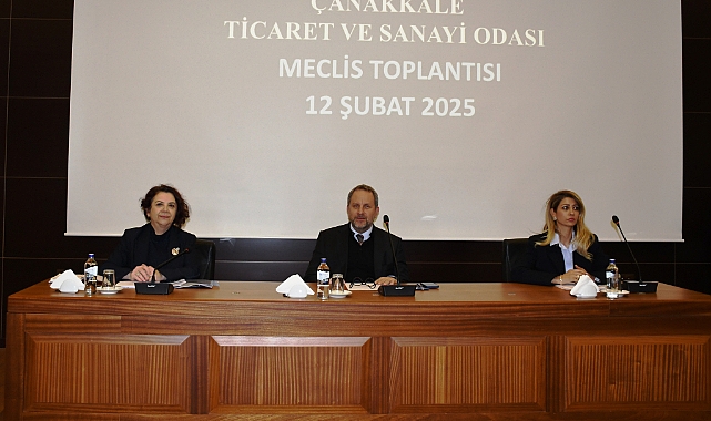 Çanakkale Ticaret ve Sanayi Odası Şubat Ayı Meclis Toplantısı Yapıldı