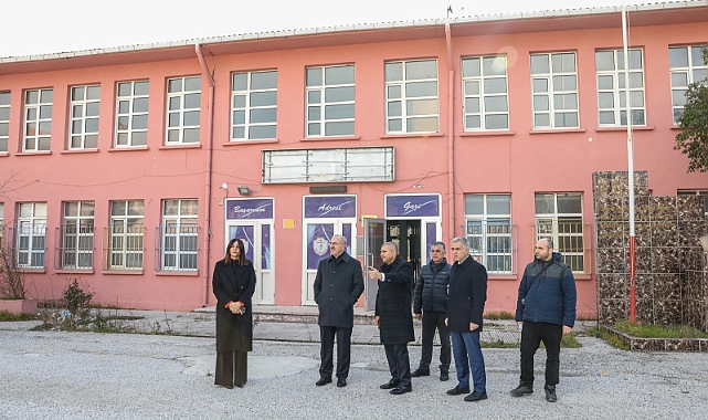 Çanakkale Valisi Ömer Toraman, Eski Sosyal Bilimler Lisesi Binasında İncelemelerde Bulundu