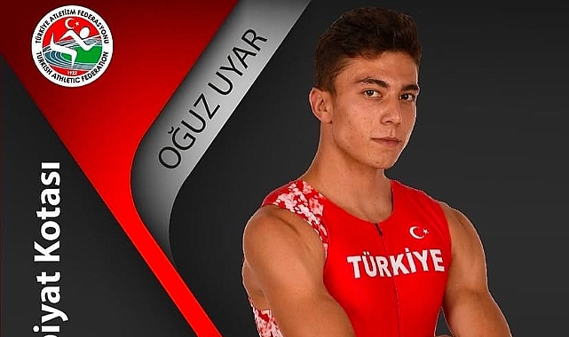 Çanakkaleli Milli Atlet Oğuz Uyar, Amerika’da Türkiye Rekorunu Kırdı