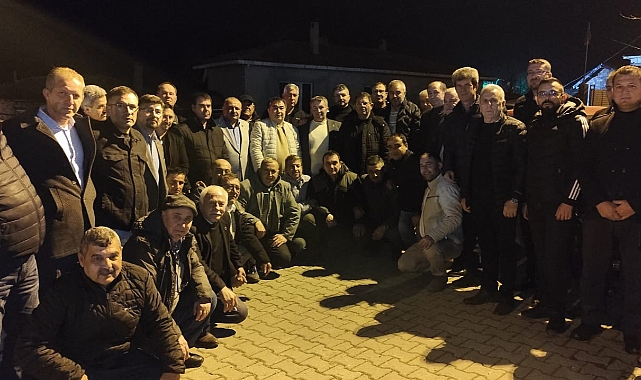 CHP Çan İlçe Başkanlığı, Çaltıkara Köyü'nde pilav ikramına katıldı