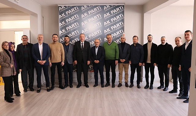 ÇTSO’dan AK Parti İl Yönetimine İade-i Ziyaret