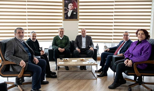 ÇTSO yönetim kurulu, Kepez Belediye Başkanı Birol Arslan’ı ziyaret etti