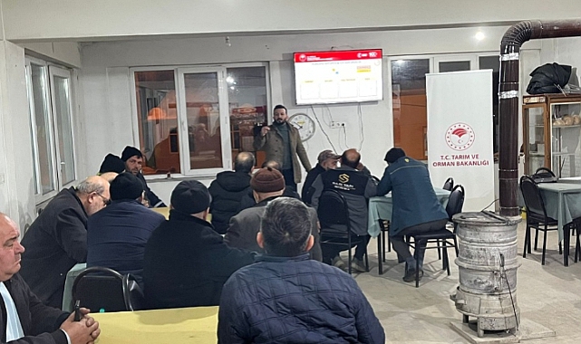 Cuma buluşmaları devam ediyor! 4 ayda 7.344 çiftçiye ulaşıldı.
