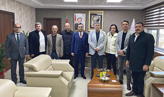 İl Genel Meclisi'nden Ergün Demirhan'a ziyaret