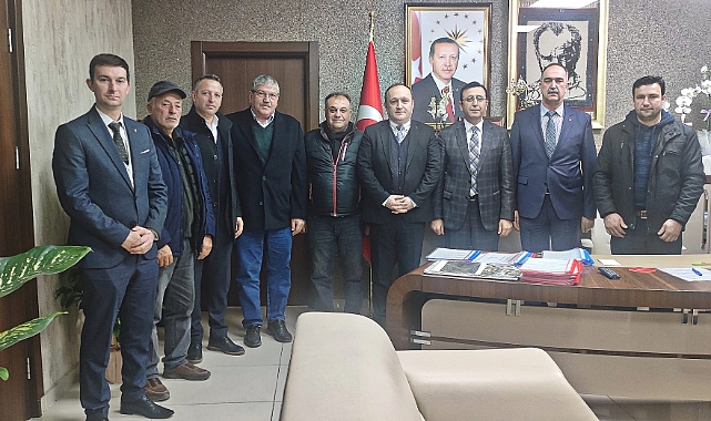 İl Müdürü Ergün Demirhan ziyaretçilerini ağırladı