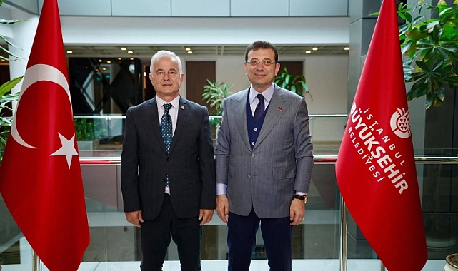 İsmet Güneşhan'dan İmamoğlu'na ziyaret