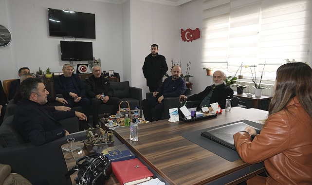 Kaanlar Süt ve Süt Ürünleri'nden Kalkım Belediyesi'ne ziyaret