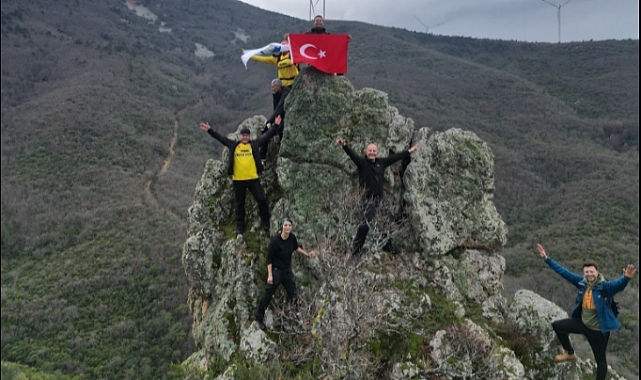 Kazdağı Dağcıları Yukarı Okçular'da Keşif Yürüyüşü Yaptı