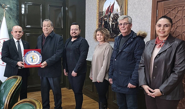 Kazdağı Halk Oyunları Topluluğu Spor Kulübü'nden Kaymakam Nebioğlu'na ziyaret