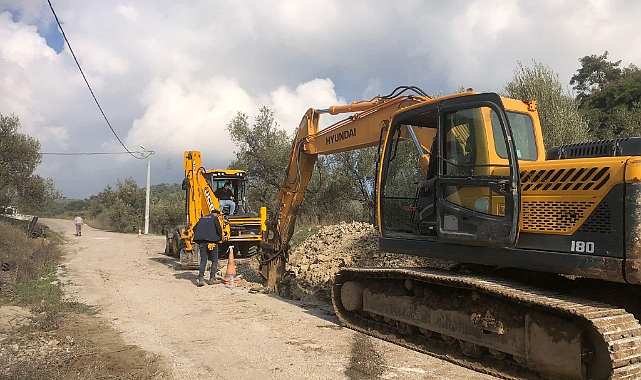 Küçükkuyu'da çalışmalar devam ediyor