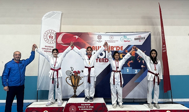 Küçükkuyu’da genç sporcuların başarısı gururlandırdı