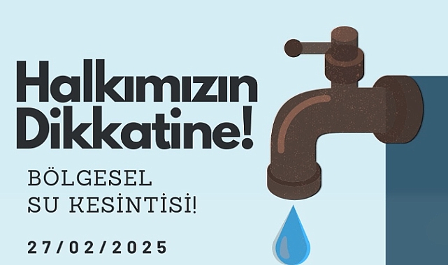 Lapseki’de bölgesel su kesintisi
