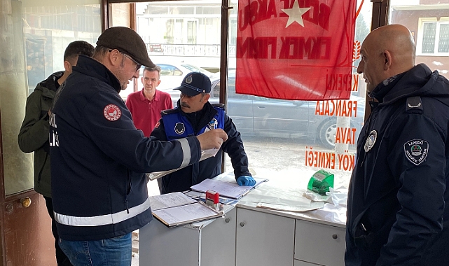 Lapseki’de Ramazan öncesi fırın denetimi