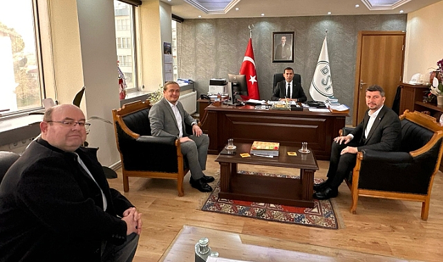 Lapseki İYİ Parti heyetinden DSİ'ye ziyaret