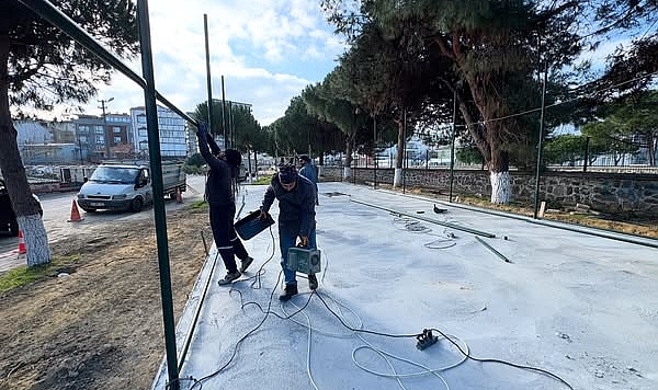 Lapseki'ye yeni halı saha müjdesi!