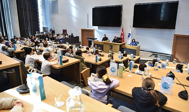 Öğrenciler, Başkan Erkek'i ziyaret etti