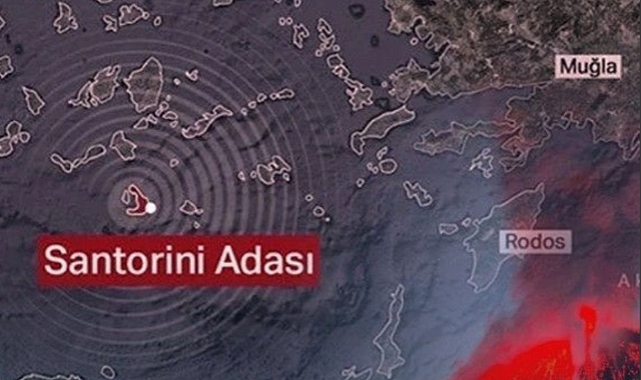 Santorini’de sismik hareketlilik artıyor