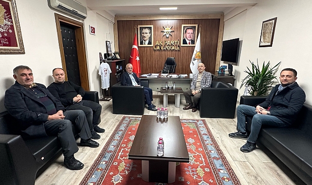 Sedat Murat’tan AK Parti İl Başkanlığı’na ziyaret