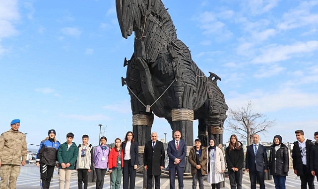 Şırnaklı öğrenciler Çanakkale'de