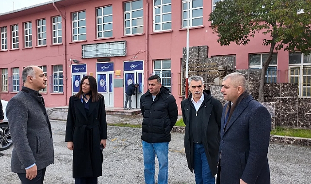 Sosyal Bilimler Lisesi binasının durumu incelendi