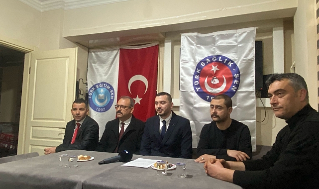 Türk Sağlık-Sen Çanakkale Şubesi'nde bayrak değişimi