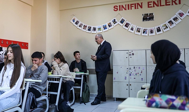 Vali Toraman, İbn-i Sina MTAL’yi ziyaret etti