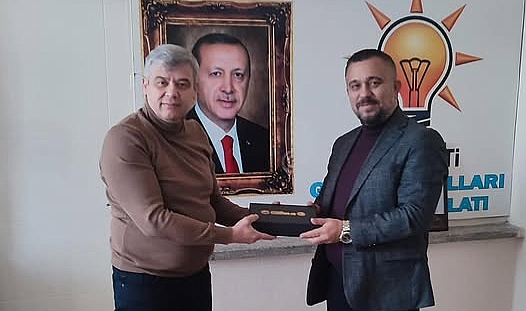 Vedat Yılmaz'dan Ata Çetin'e ziyaret