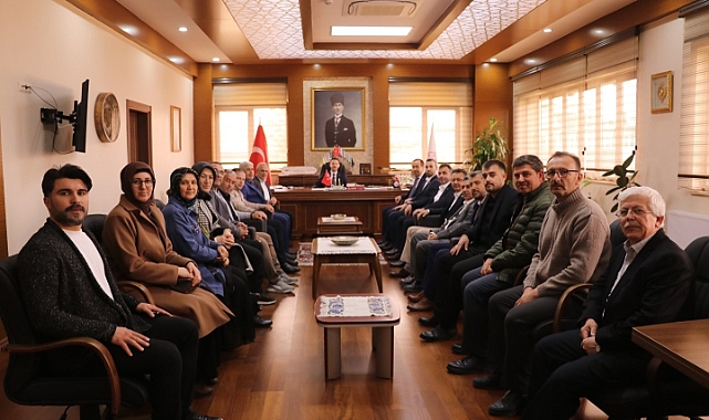 AK Parti teşkilatından, Yenice Kaymakamı İrdelp'e ziyaret