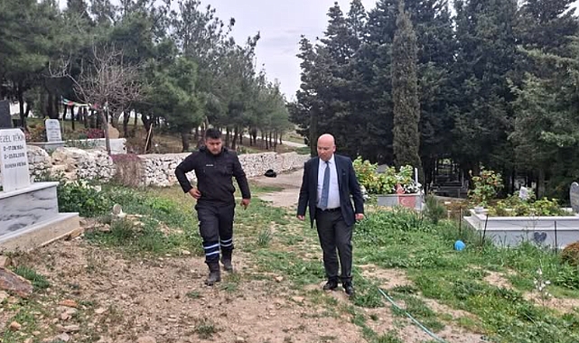 Başkan Göztepe çalışmaları yerinde inceledi